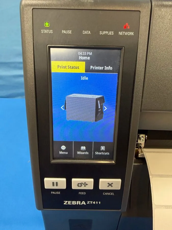 Принтер этикеток Zebra ZT411 Industrial Barcode Printer (ZT41142-T010000Z) USB,