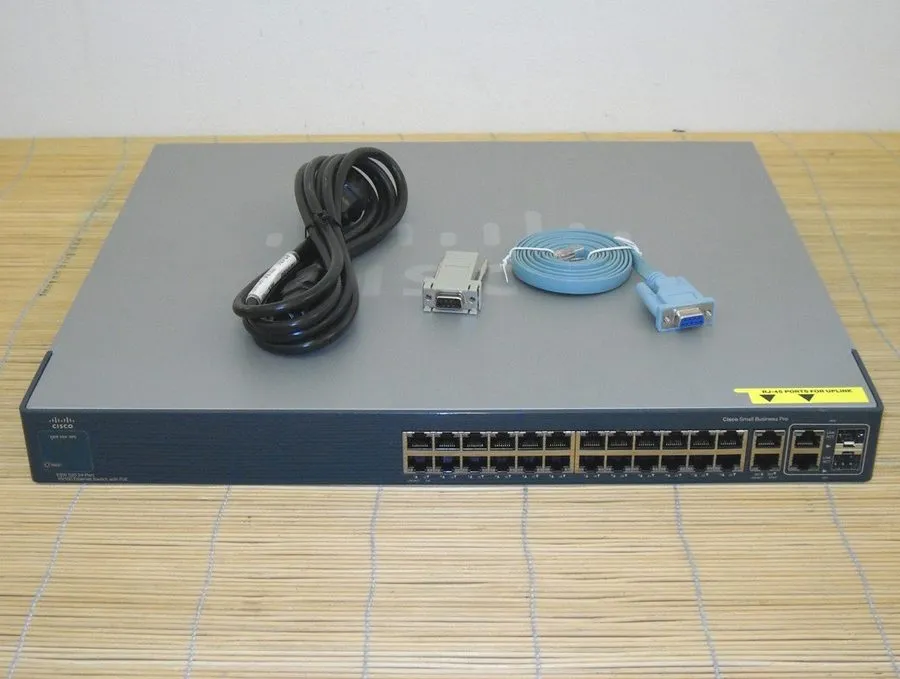 Коммутатор Cisco ESW-520-24P-K9 24-Port 10/100 PoE 4xGbE Uplink Network Switch