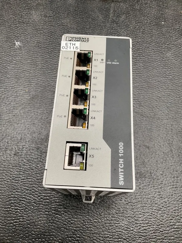 Коммутатор PHOENIX CONTACT 2891064 FL SWITCH 1001T-4POE ETHERNET SWITCH 5-PORT P