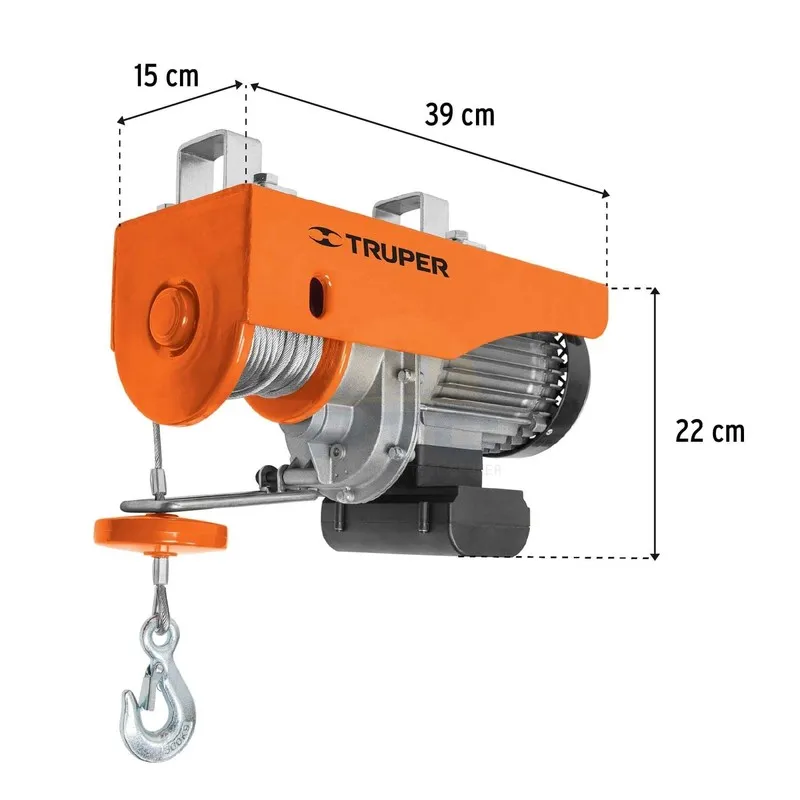Таль Truper POLE-600 600kg electric hoist — фото лота 1