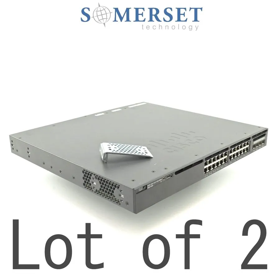 Коммутатор Cisco Catalyst WS-C3650-24PS-E 24 Port PoE+ Gigabit Switch