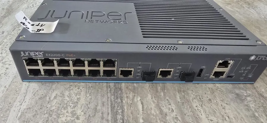 Коммутатор Juniper EX2200-C-12P-2G 12-Port PoE+ Compact Managed Switch