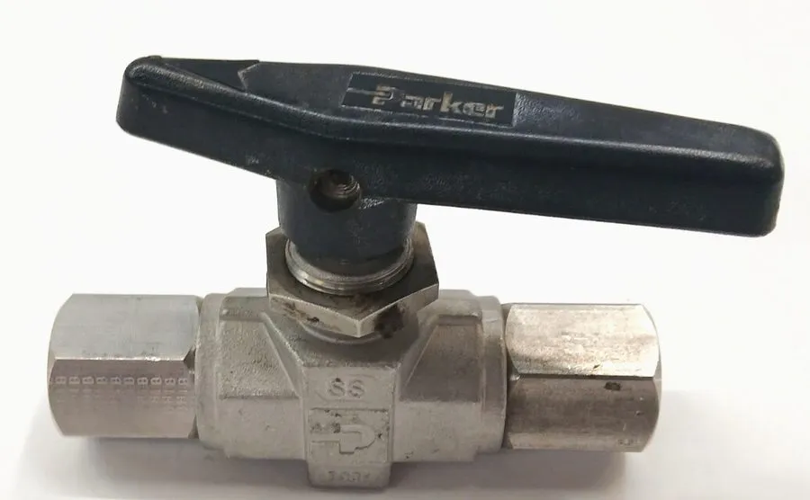 Клапан Parker 8F-B8lj2-Ssp 1/2" Fnpt Stainless Steel Ball Valve Inline