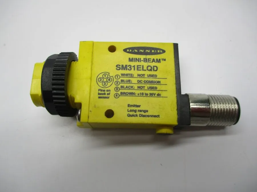 Фотоэлектрический датчик Banner SM31ELQD Mini-Beam Photoelectric Sensor