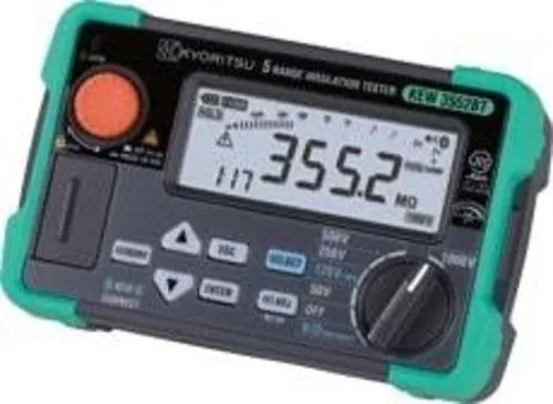 Тестер KYORITSU KEW 3552BT Digital Insulation Tester Megohmmeter 6 Ranges Blueto