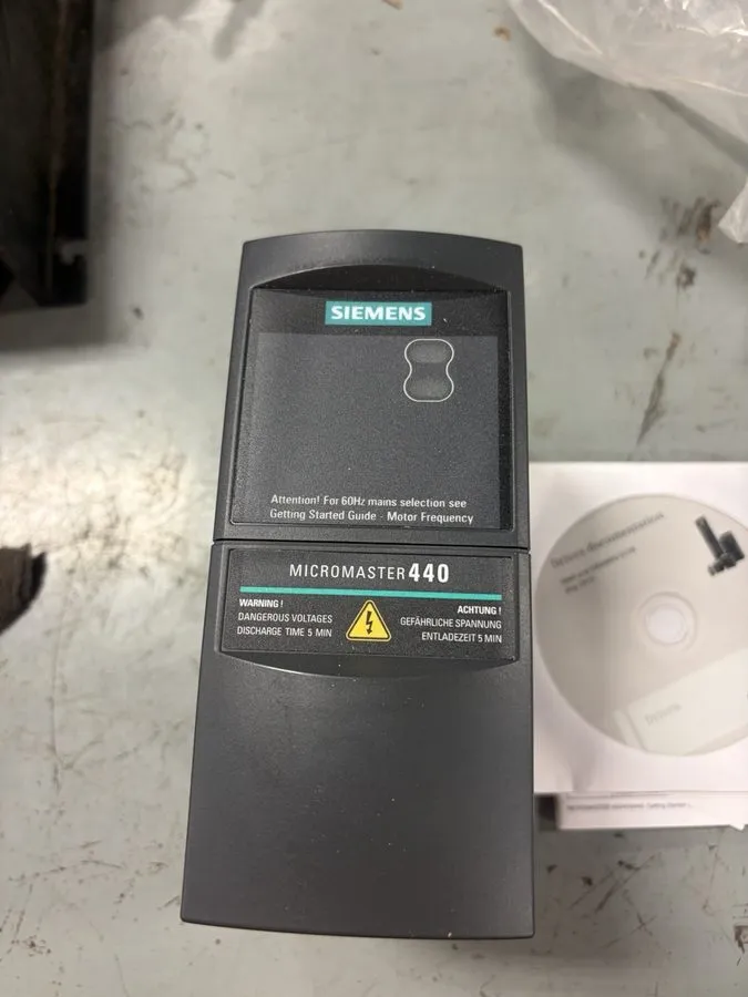Частотный преобразователь REPAIRED Siemens 6SE6440-2AB17-5AA1 MicroMaster 440 Fr