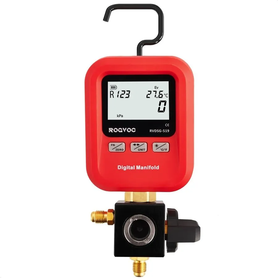 Трубопроводная арматура Digital Manifold Gauge для HVAC AC Pressure Gauge for R2 — фото лота 1