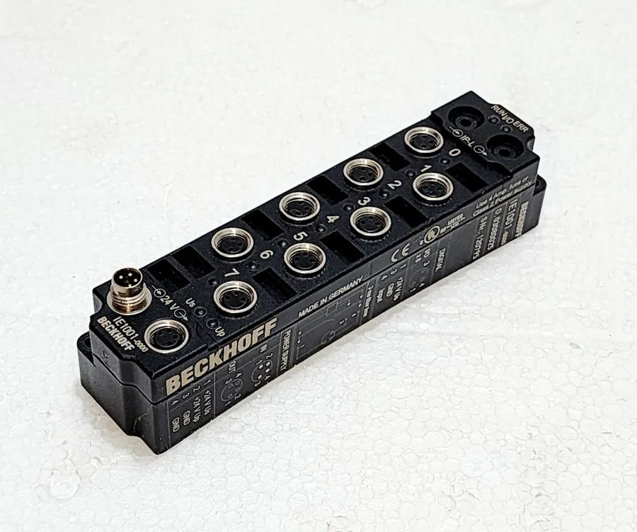 IIoT-устройство Beckhoff IE1001 IE1001-0000 Digital Input 24VDC, M8