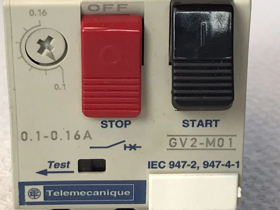 Автоматический выключатель TELEMECANIQUE GV2-M01 MOTOR CIRCUIT BREAKER 0.10-0.16