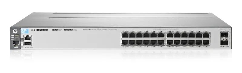 Коммутатор HP 3800-24G-2SFP+ J9575A Gigabit Switch ARUBA E3800