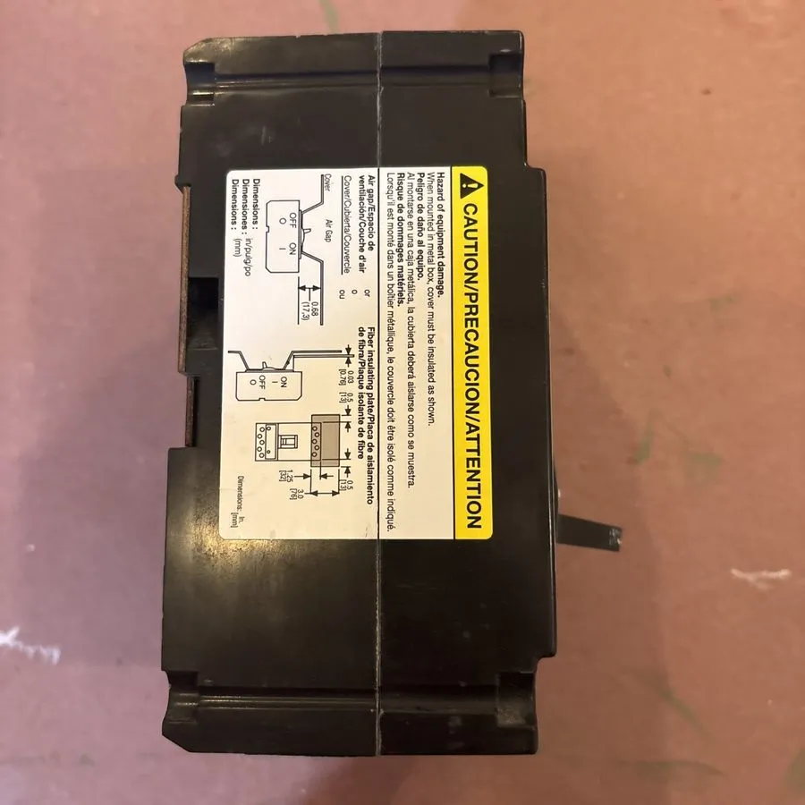 Автоматический выключатель Square D FAL34090 3 Pole 90A 480V FAL Circuit Breaker — фото лота 1