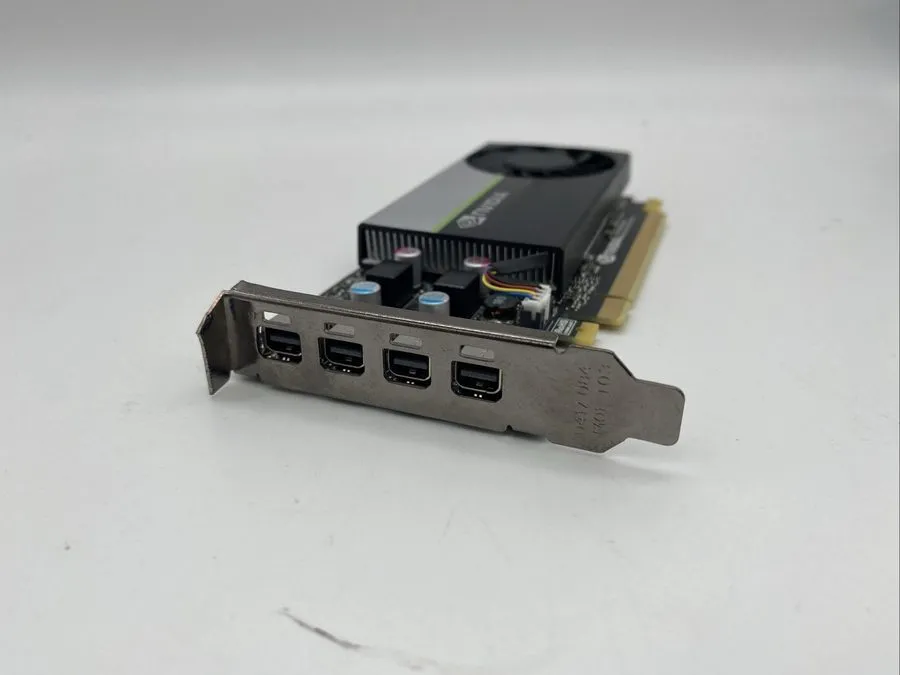 NVIDIA Quadro T1000 4GB GDDR6 Low Profile Workstation GPU (L69)
