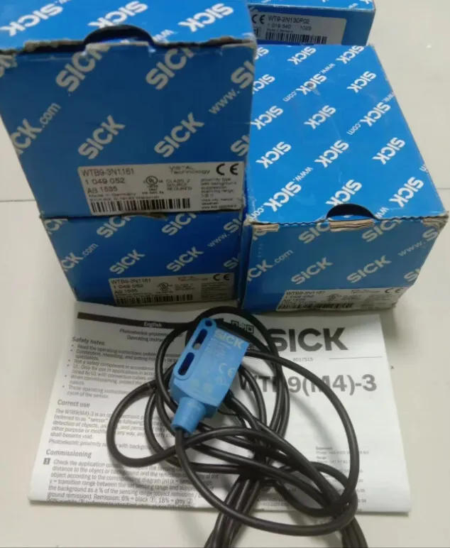 Фотоэлектрический датчик SICK WTB9-3N1161 PHOTOELECTRIC SENSOR 1049052