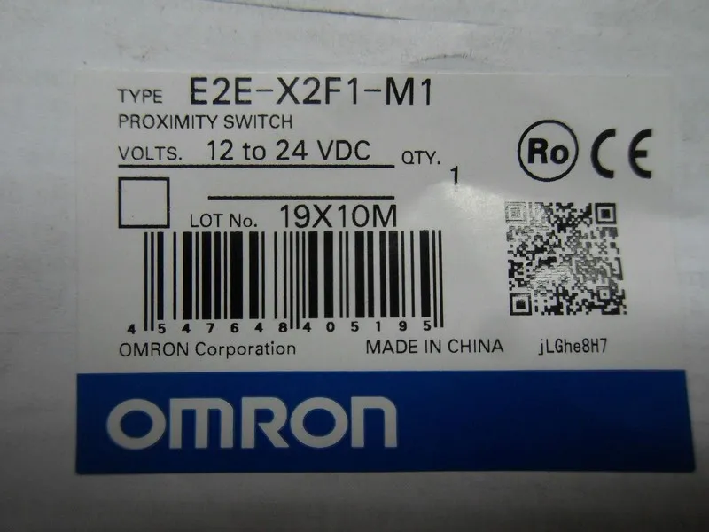 Датчик приближения Omron E2E-X2F1-M1 Inductive Proximity Sensor 2mm 12-24VDC PNP