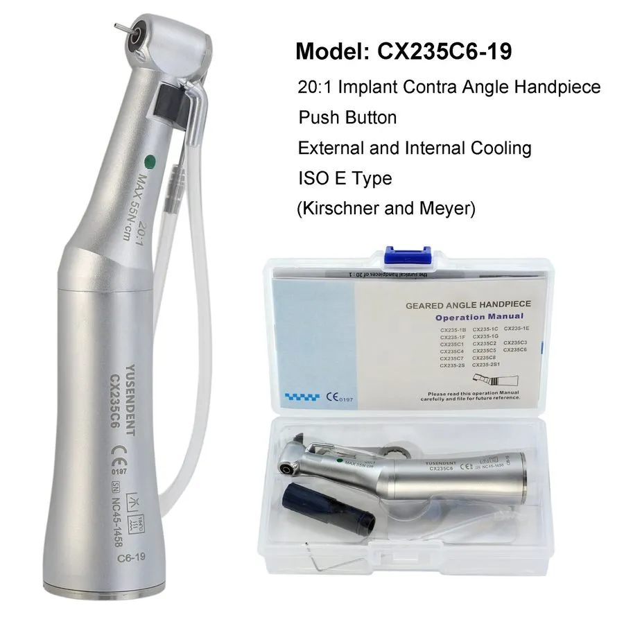 Стоматологический наконечник COXO Dental 20:1 Implant Handpiece Surgical Contra