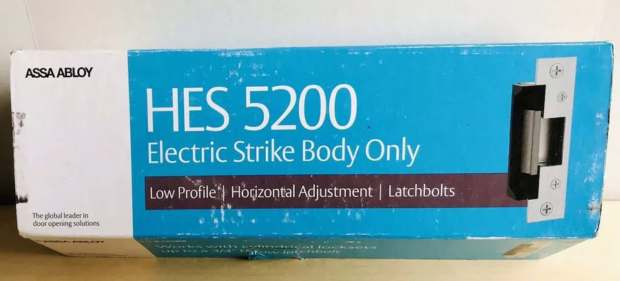 Фотокамера ASSA ABLOY HES 5200-12/24D-630 ELECTRIC STRIKE BODY ONLY