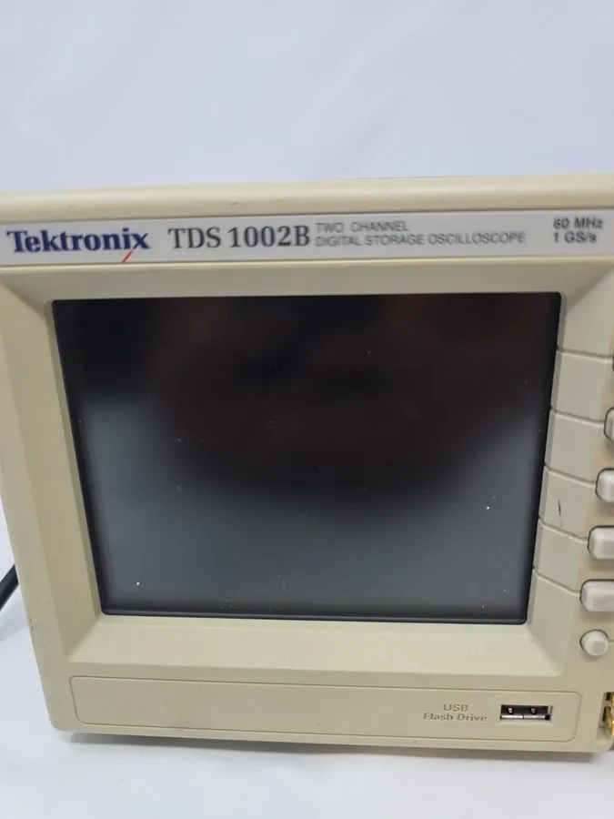 Осциллограф Tektronix TDS1002B 60MHz 2 Channel 1 GS/s Oscilloscope (Needs Calibr — фото лота 1