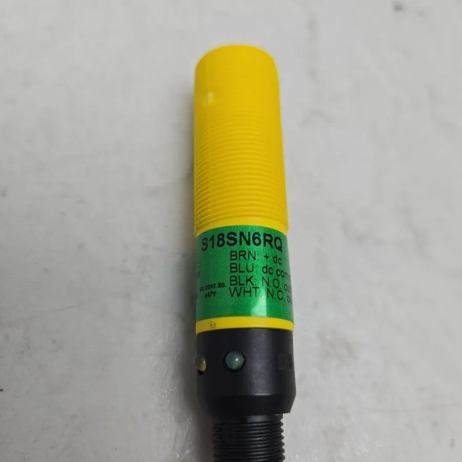 Фотоэлектрический датчик S18SN6RQ Banner Photoelectric Sensor, 10 to 30VDC, NPN,