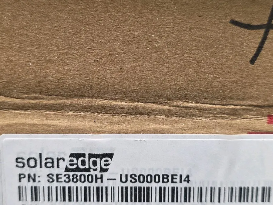 Инвертор Solaredge SE3800H-US Single-Phase Grid-tie Inverter — фото лота 1