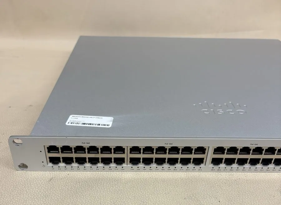 Коммутатор Unclaimed Cisco Meraki MS250-48LP-HW Switch / 48 Port PoE+ 4x 10GB SF