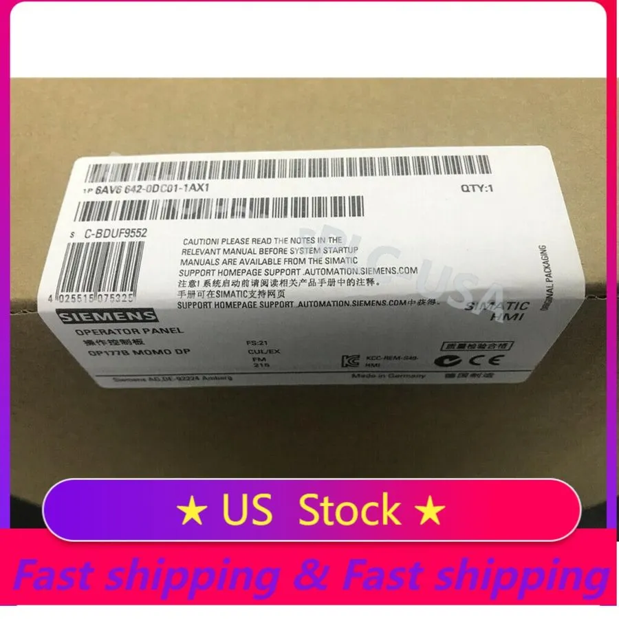Панель оператора Siemens HMI 6AV6642-0DC01-1AX1 Touch Panel