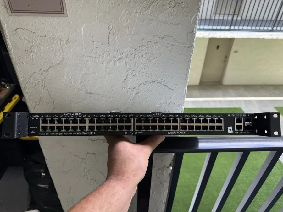 Коммутатор Cisco SG250-50P 50-Port Gigabit PoE GOOD CONDITION