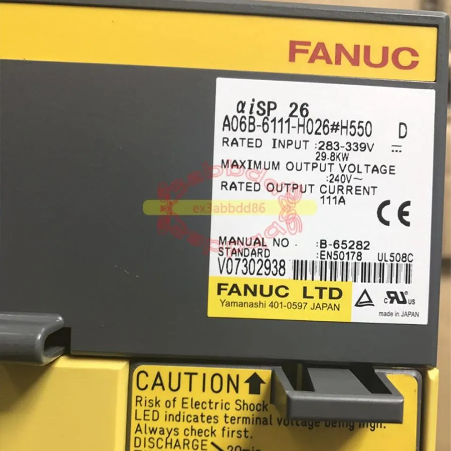 Сервоусилитель Fanuc Servo Drive Amplifier A06B-6111-H026#H550