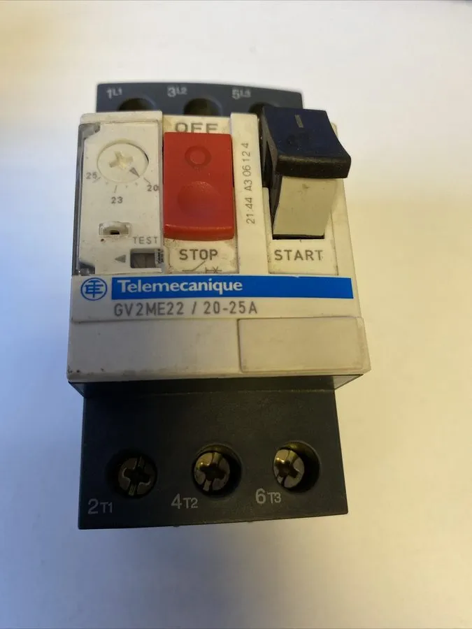 Автоматический выключатель Schneider Motor Circuit Breaker GV2ME22 20 25 A 3POLE
