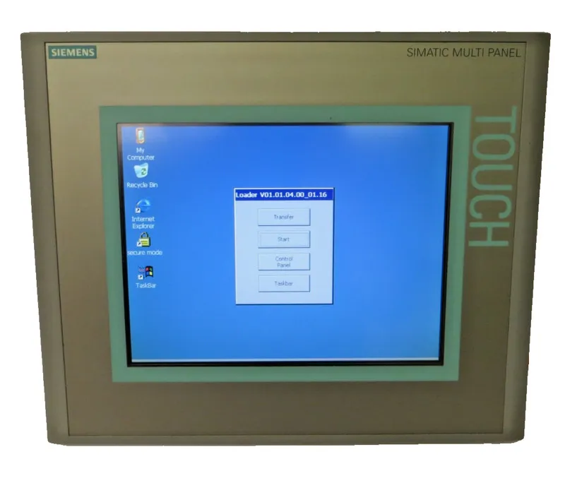 Панель оператора Siemens HMI 6AV6643-0CD01-1AX1 TOUCH PANEL SCREEN