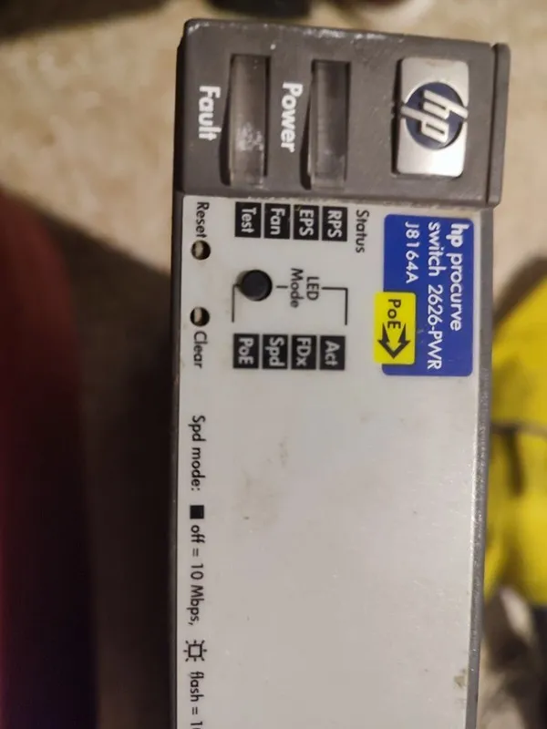 Коммутатор HP ProCurve (J8164A) 24 Port 10/100 PoE Ethernet Switch