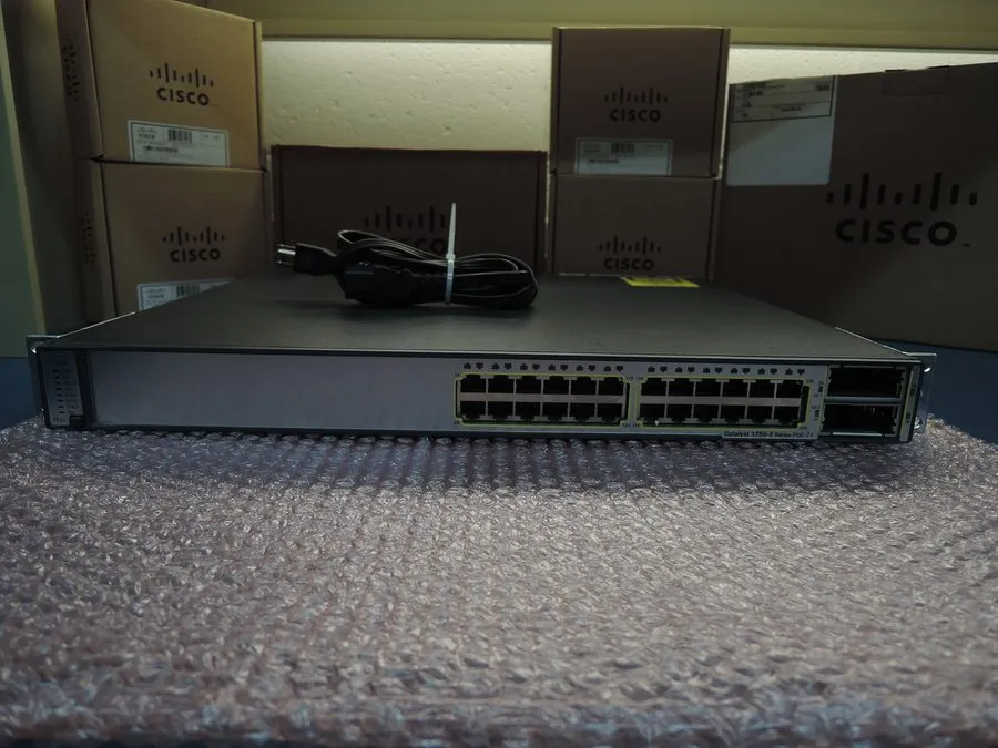 Коммутатор Cisco WS-C3750E-24PD-E Catalyst 3750E 24-Port PoE 10G Switch