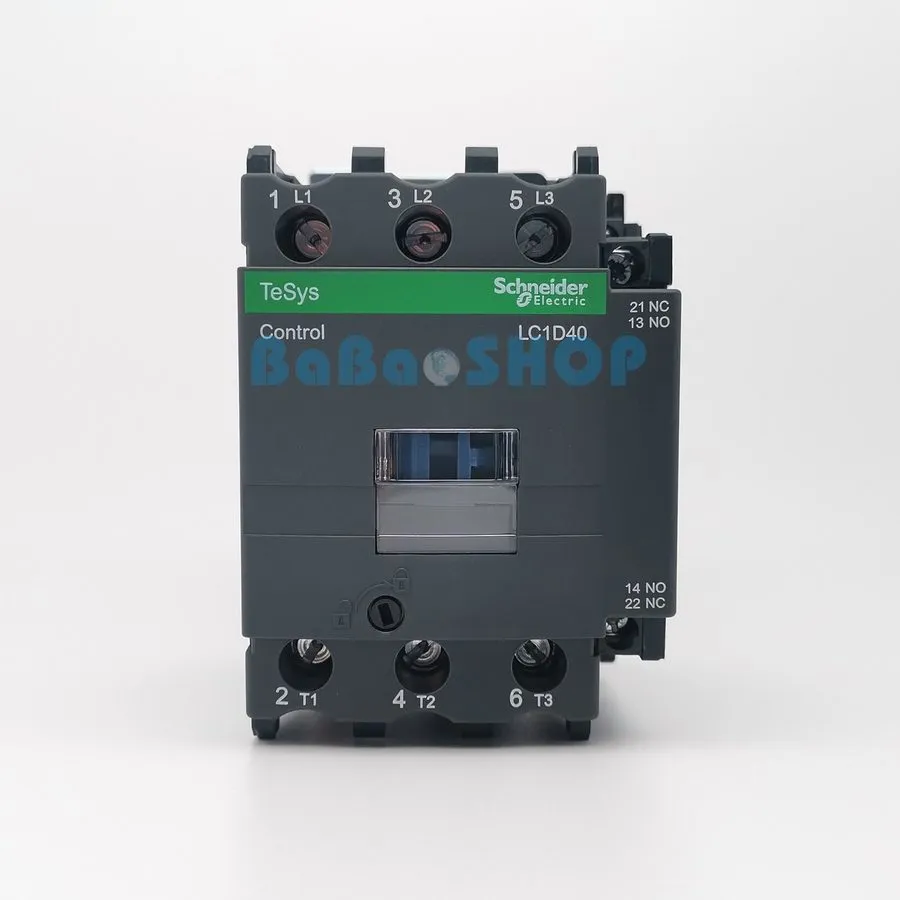 Контактор Schneider Electric LC1D40F7 Contactor TeSys Deca 3P(3NO) 110VAC 40A