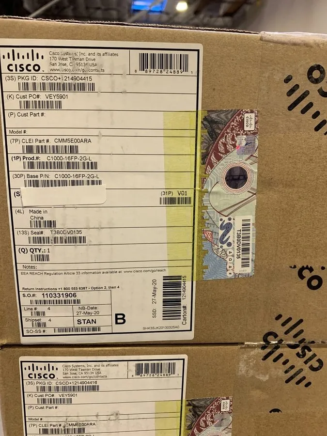 Коммутатор Cisco Systems C1000-16FP-2G-L Catalyst 1000 16port Ge Full