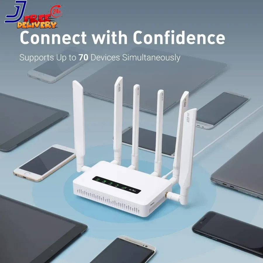 Маршрутизатор GL.iNet GL-X3000 (Spitz AX) 5G NR AX3000 Cellular Gateway Router,