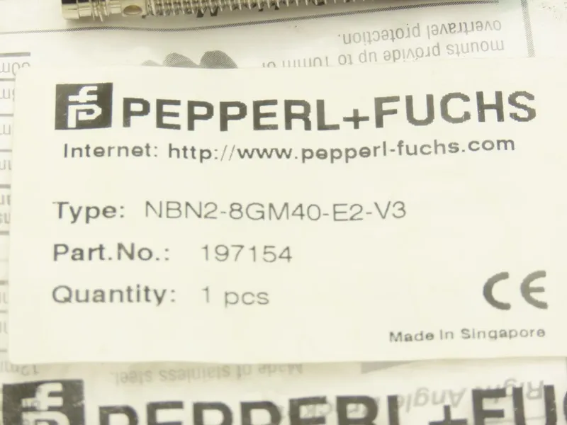 Датчик приближения Pepperl+Fuchs NBN2-8GM40-E2-V3 Inductive Proximity Sensor M8 