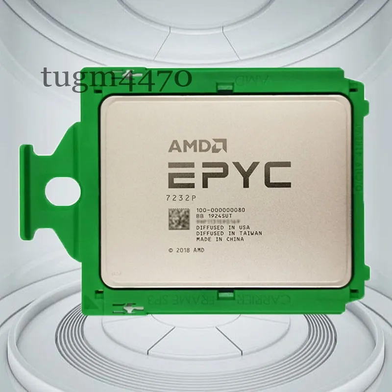 Процессор AMD EPYC 7232P Rome 3.10GHz 8-core 32MB SP3 TDP 120W CPU processor Unl