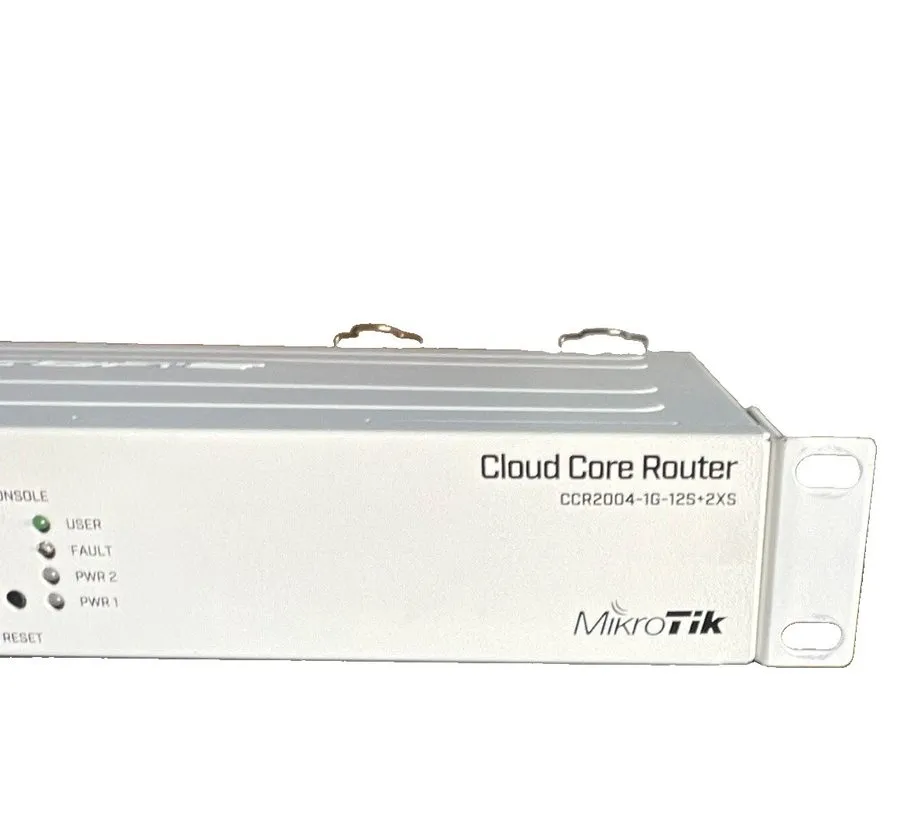 Маршрутизатор MikroTik CCR2004-1G-12S+2XS Cloud Core Router 1U Rackmount SFP+/RJ