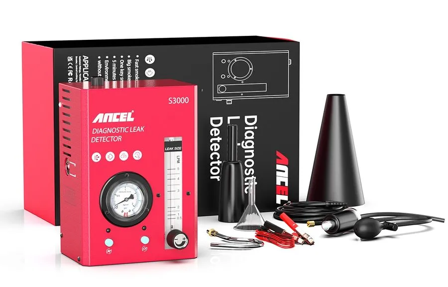 Автосервисное оборудование ANCEL S3000Automotive Smoke Machine EVAP Vacuum Leak  — фото лота 2