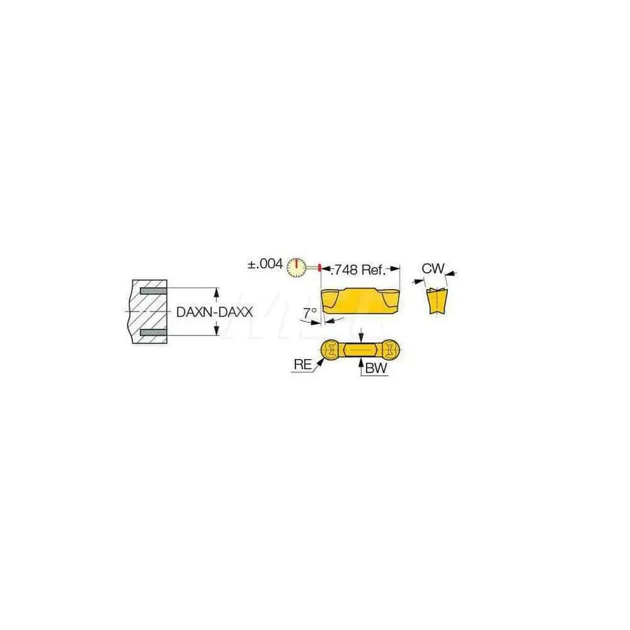 Режущий инструмент Iscar HFPR3015 IC808 Carbide Grooving Insert