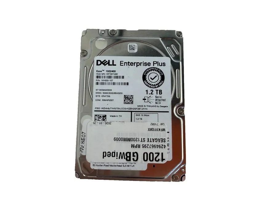 Жёсткий диск Dell ST1200MM0009 1.2TB 2.5" 12Gb/s 128MB 10K RPM SAS HDD Dell P/N:
