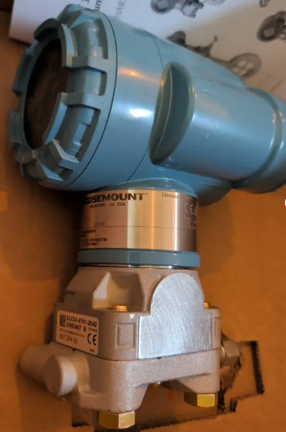 Датчик давления Rosemount Pressure Transmitter 0 to 300 PSI Wireless 3051CG4X22A — фото лота 1