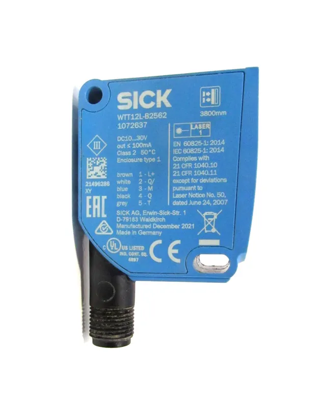 Фотоэлектрический датчик Sick WTT12L-B2562 Photoelectric Sensor 1072637