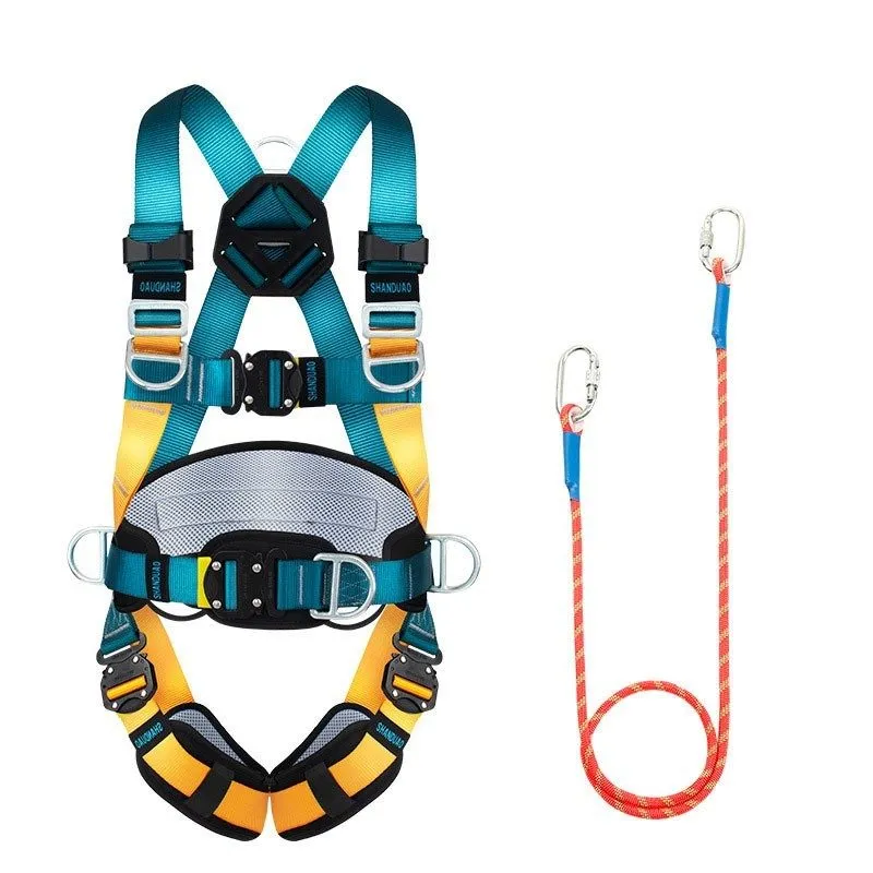 Жгут проводов Rock Climbing Anti-fall Harness Quick Insertion 5-point Full Body 