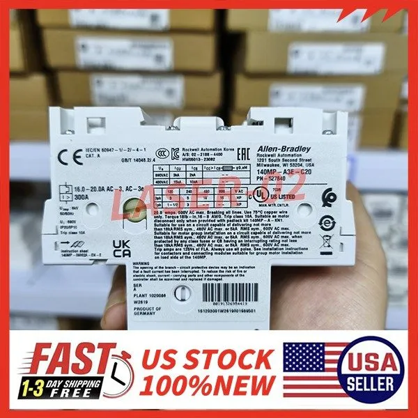 Автоматический выключатель AB 140MP-A3E-C20 Motor Protection Circuit Breaker 16-