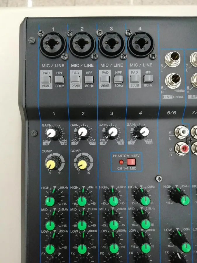 Микшерный пульт YAMAHA Mixing Console MG10XUF Audio interface analog mixer — фото лота 1