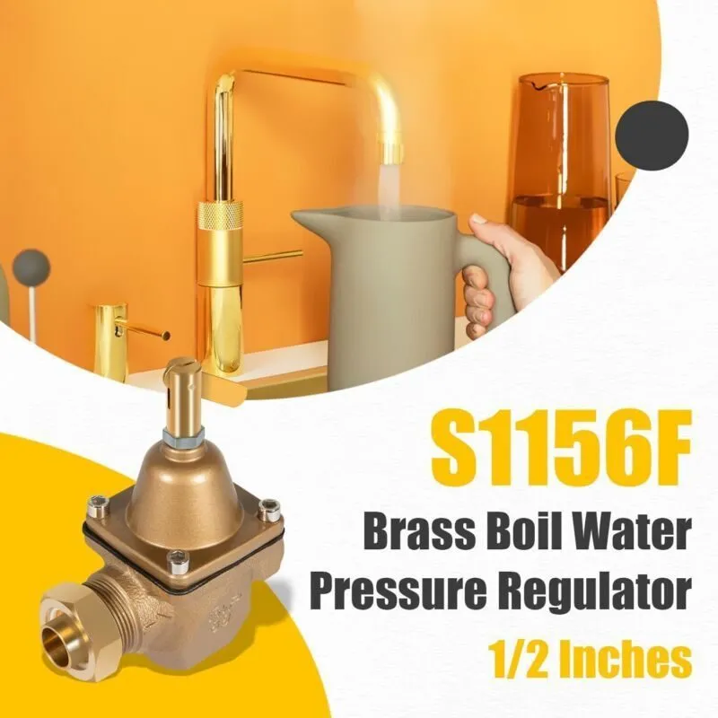 Трубопроводная арматура Watts B1156F S1156F High Capacity 1/2" Bronze Feed Water