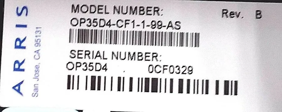 Оптический модуль Arris OP35D4 DWDM Demux Module, 4 Ch.(20,21,24, 29); Part #OP3 — фото лота 1
