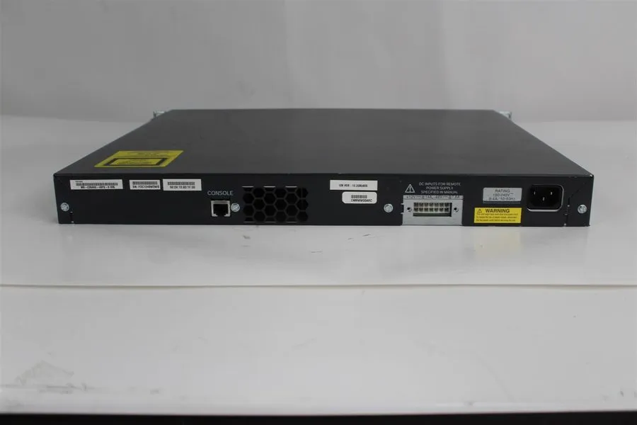 Коммутатор Cisco WS-C3560G-48PS-S 48-Port Gigabit PoE Managed Switch 4 SFP 1U Ra