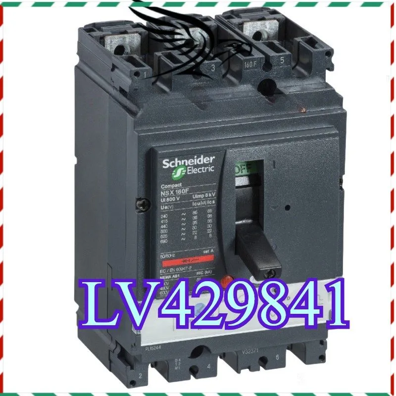 Автоматический выключатель LV429846 circuit breaker Compact NSX100N,50kA at 415V