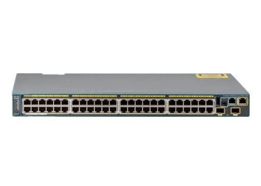Коммутатор Cisco 2960S 48 Port Gigabit 370W PoE+ Switch, WS-C2960S-48LPD-L